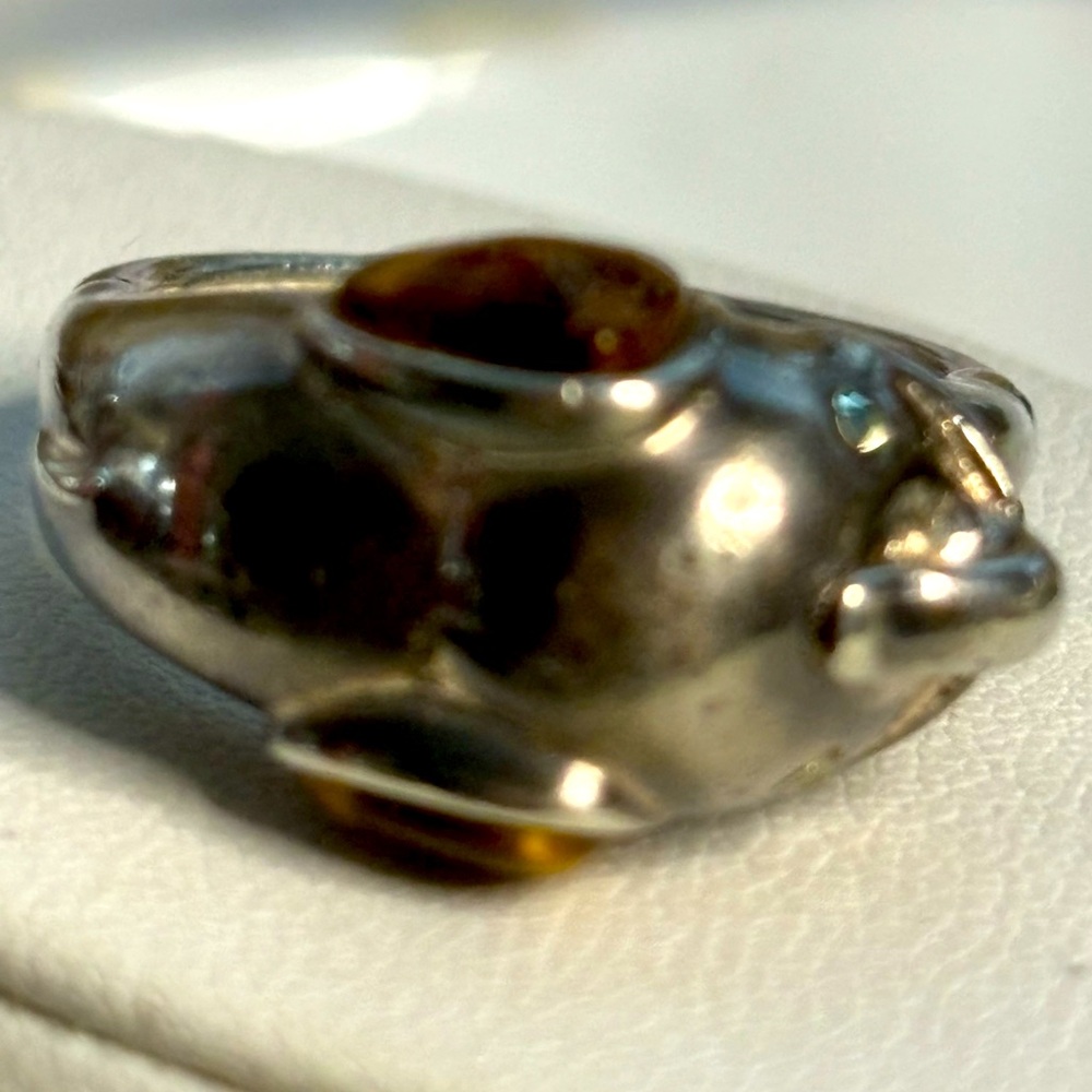 Silver Elephant Ring - image 6